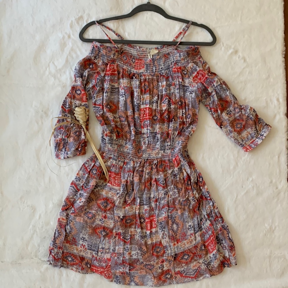 🌺 2 for $23 🌺 Cute OTS 3/4 Sleeve Dress with Adjustable Straps